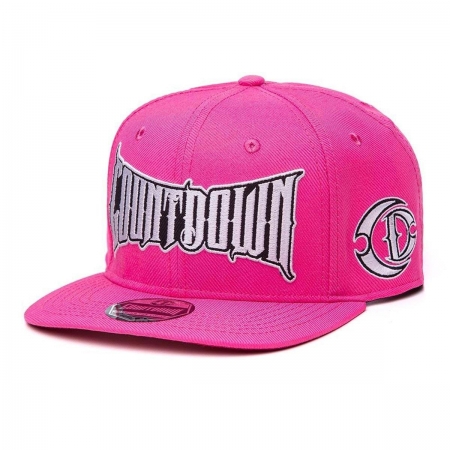 Boné Preto Unissex 6 Gomos com Aba Reta - Countdown Sports Original Brand